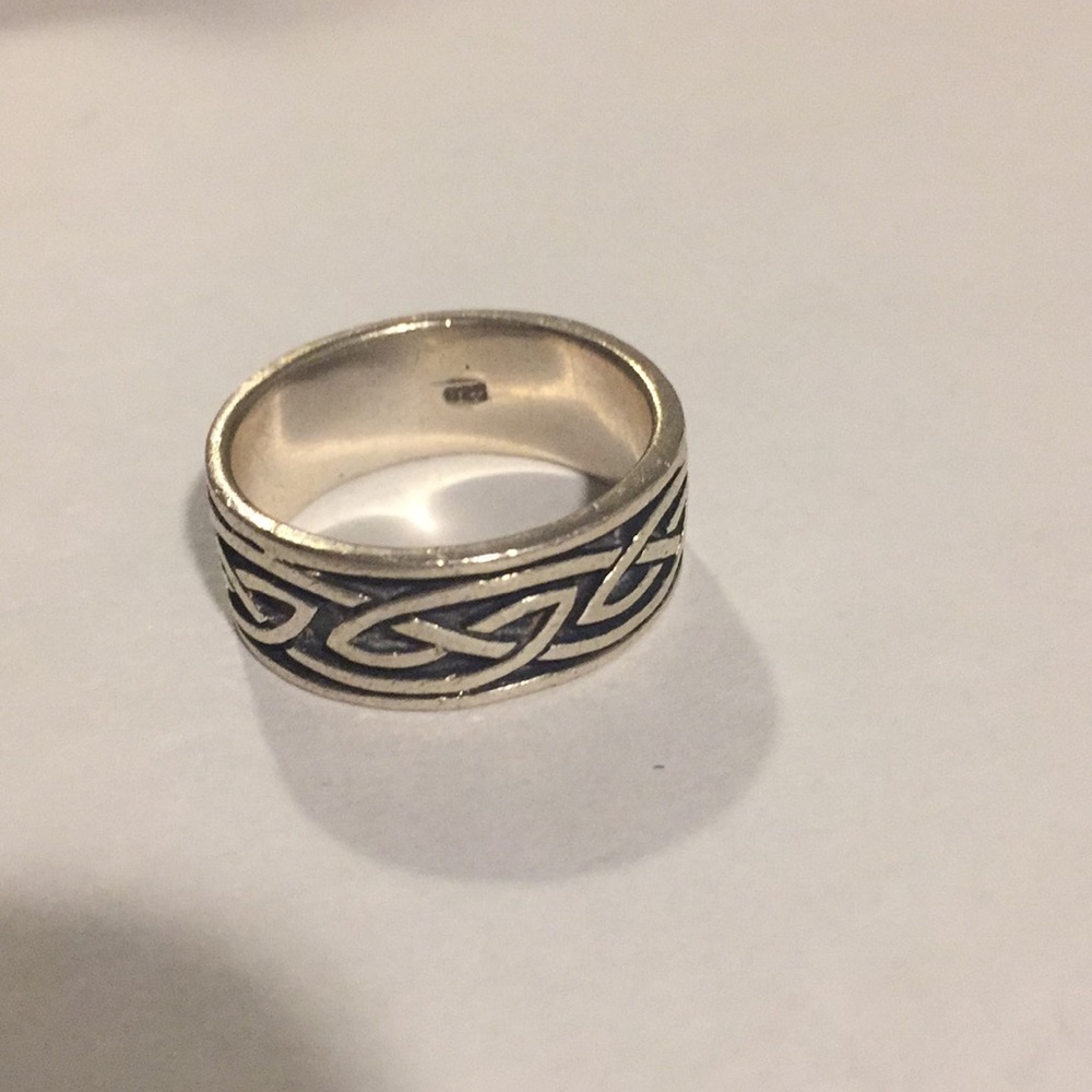925 stamped silver ring